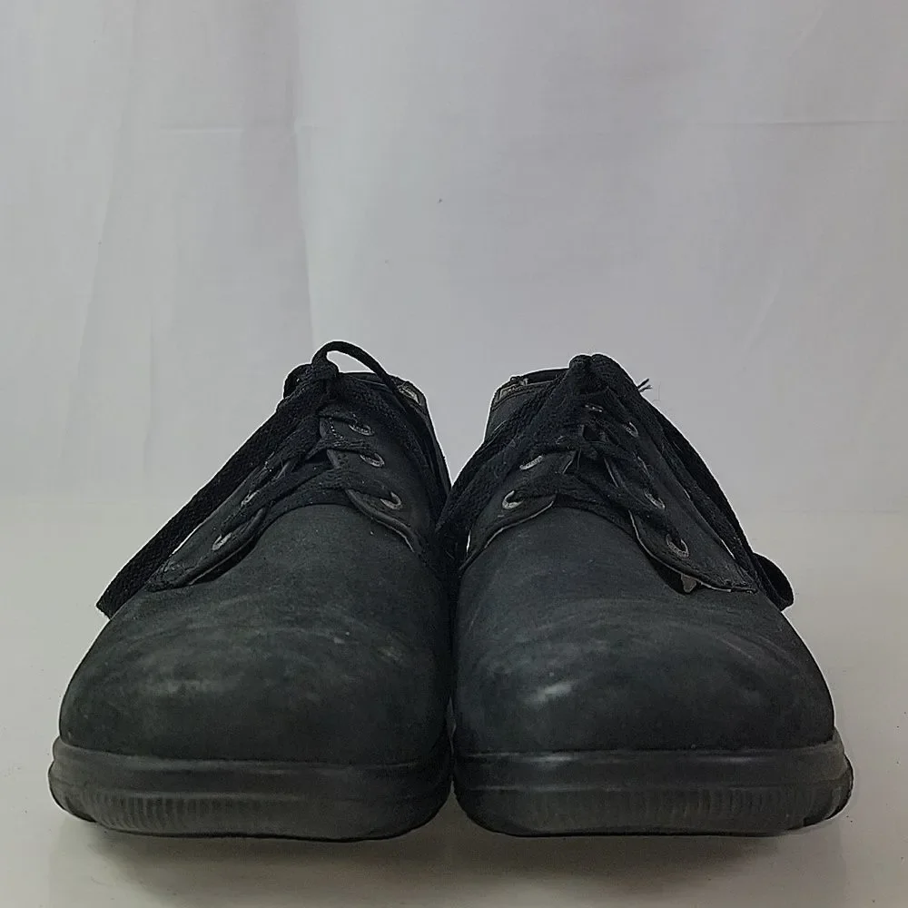 Bogs Eugene Black‎ Leather Waterproof Lace Up Mens Low Top Shoes
